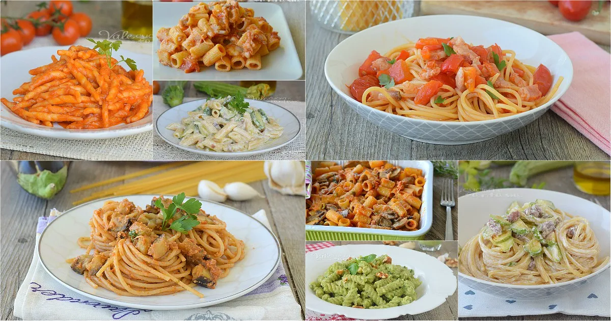 Piatti di pasta italiani più buoni