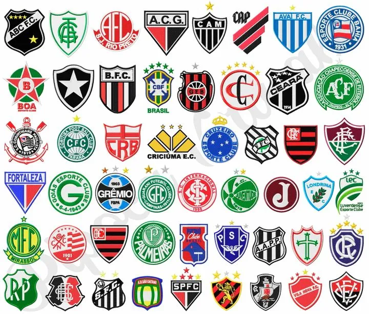ESCUDOS DE TIMES BR