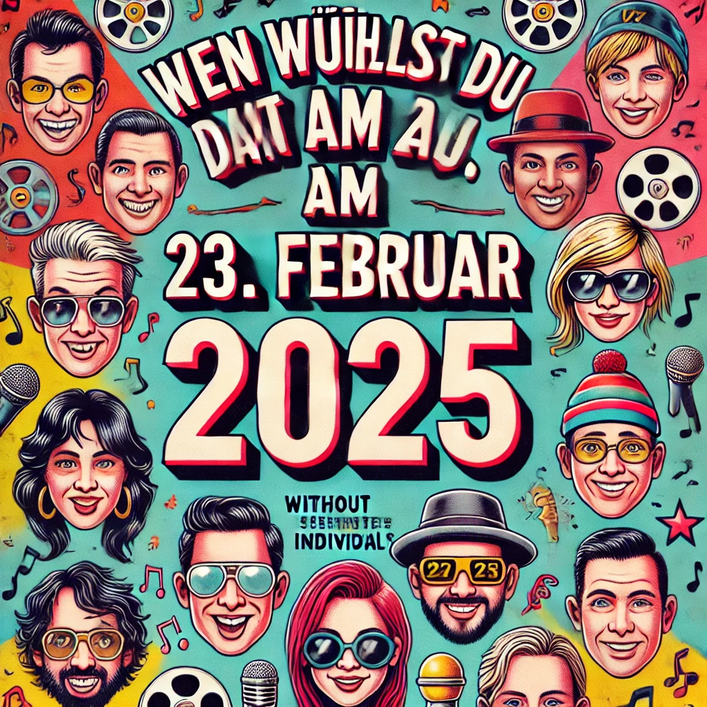 Wen wählst du am 23. Februar 2025?