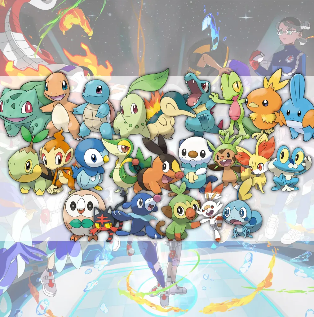 Pokemon Starters