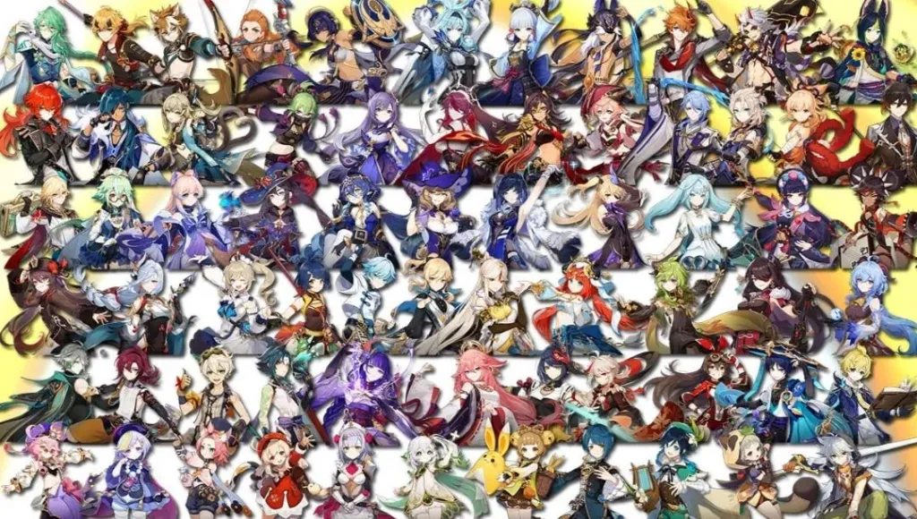 Genshin impact Characters