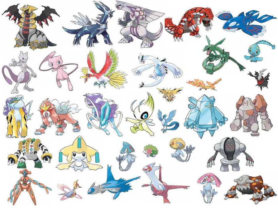 Pokemon Legendaries