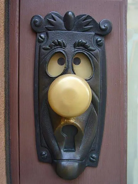 Door handle/knob tournament.