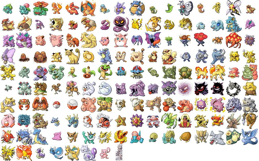 Best Pokemon 1st Generation . All 151