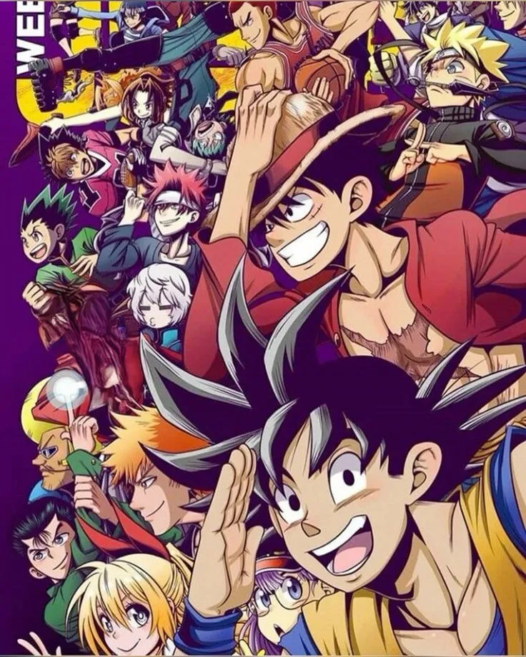 HXH,One piece,Bleach,Naruto best character 