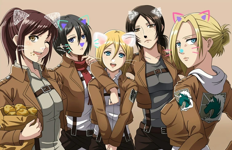  Attack on Titan "WAIFU" Ranked