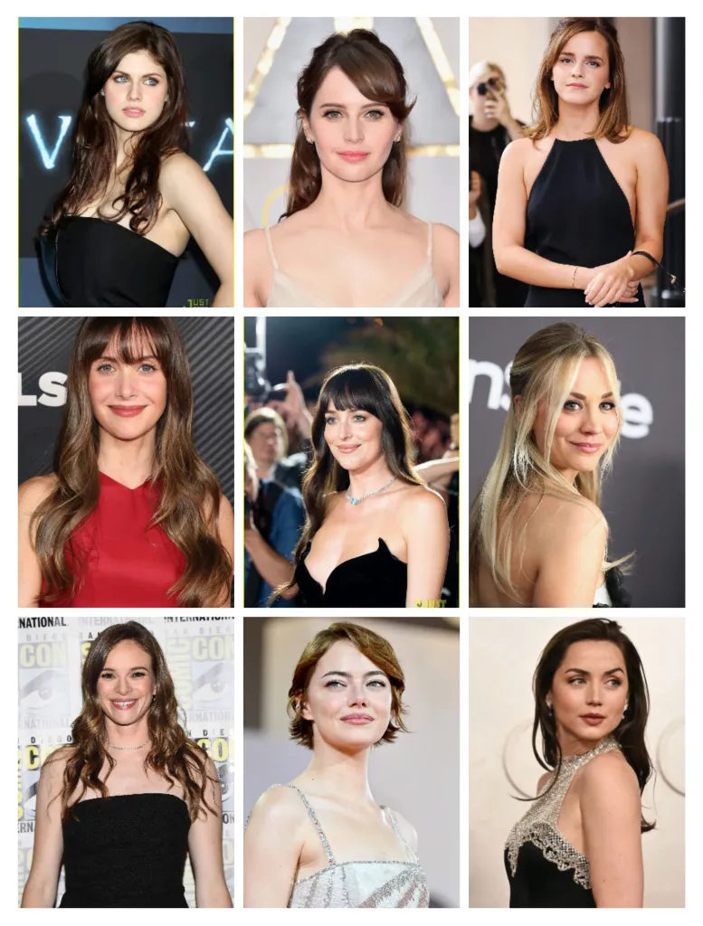 The 16 most beautiful actresses in the world