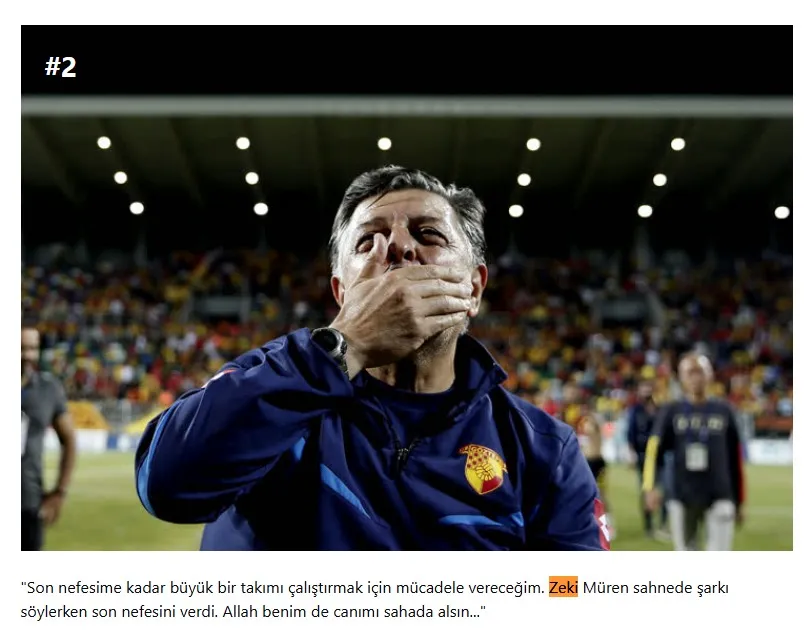 Yılmaz Vural Efsane Anlar 