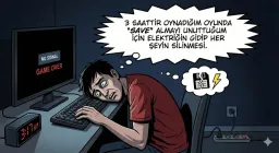 3 saattir oynadığın oyunda "Save" almayı unuttup elektriğin gidince sıfırlanması