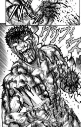 GUTS CORTANDO O PRÓPRIO BRAÇO NO ECLIPSE