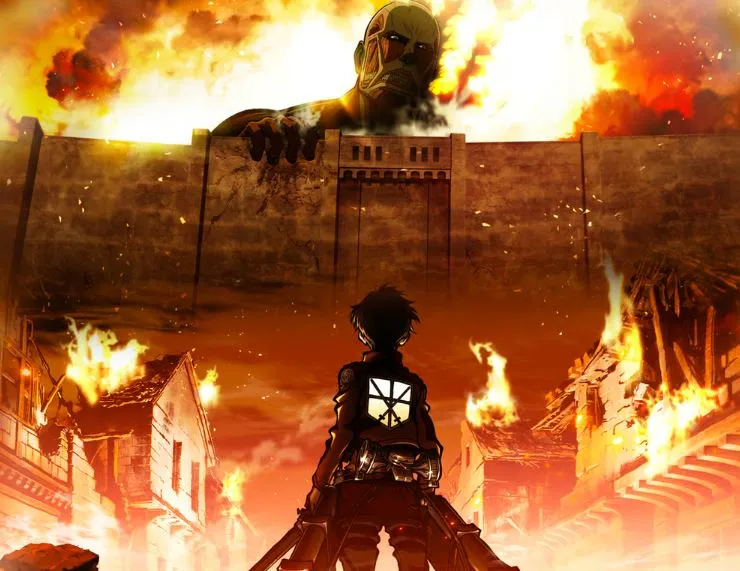 MELHORES MOMENTOS DO ANIME ATTACK ON TITAN