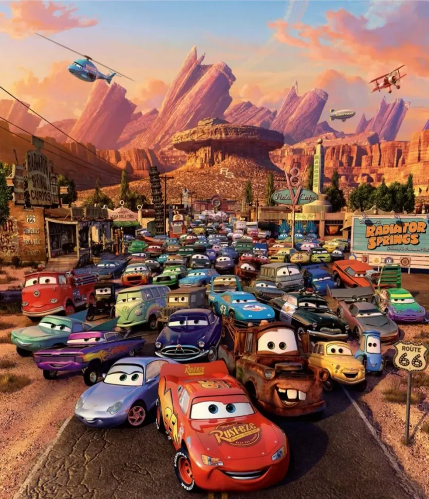Cars Filmindeki En İyi Arabalar