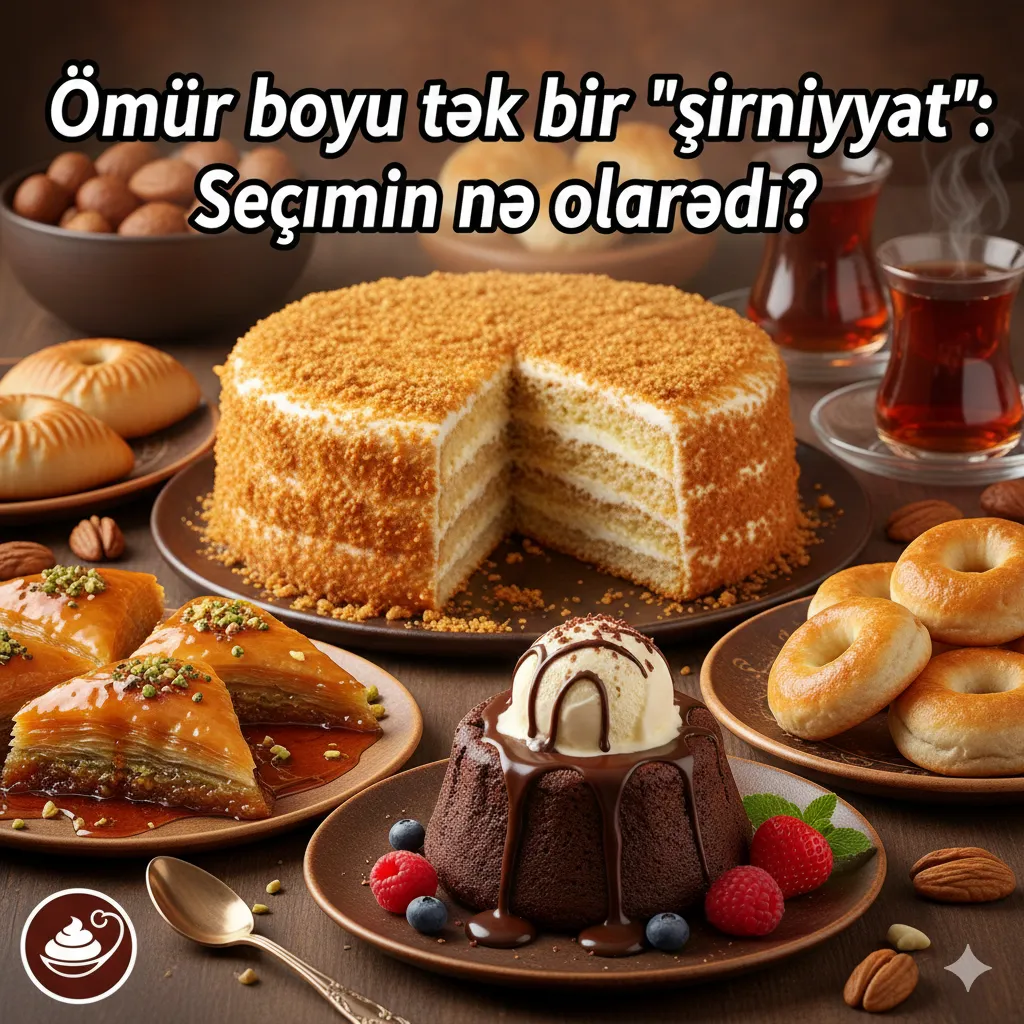 Ömür boyu tək bir "şirniyyat": Seçimin nə olardı?