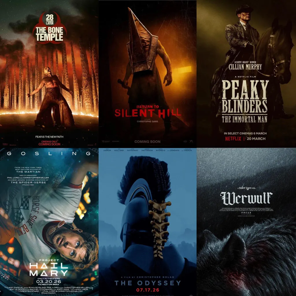 Film più attesi 2026 (NC)