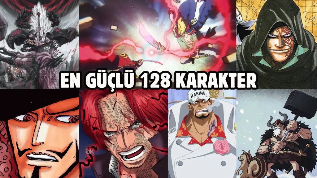 ONE PIECE THE MOST POWERFUL 128 CHARACTERS MANGA 1181-UPDATED