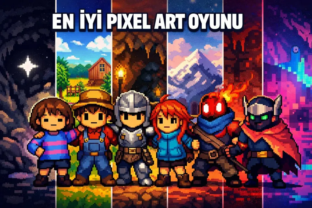 En iyi Pixel Art - Grafikli Oyun