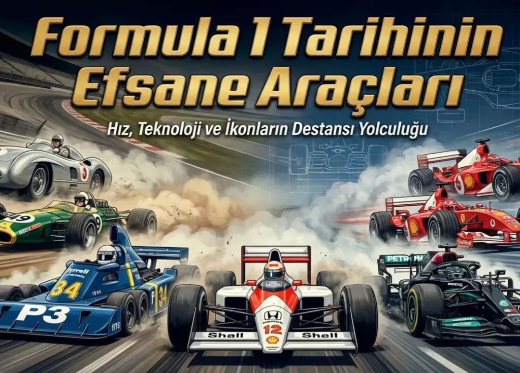 Formula 1 Tarihinin Efsane Araçları