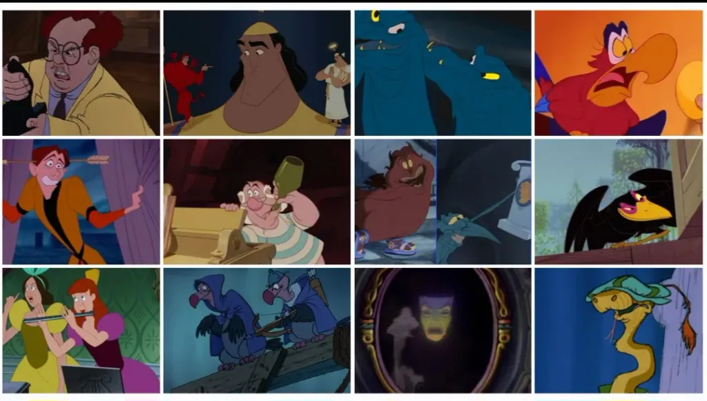 Disney Villains Sidekicks