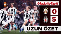 Galatasaray 0-5 Beşiktaş TFF Süper Kupa Final