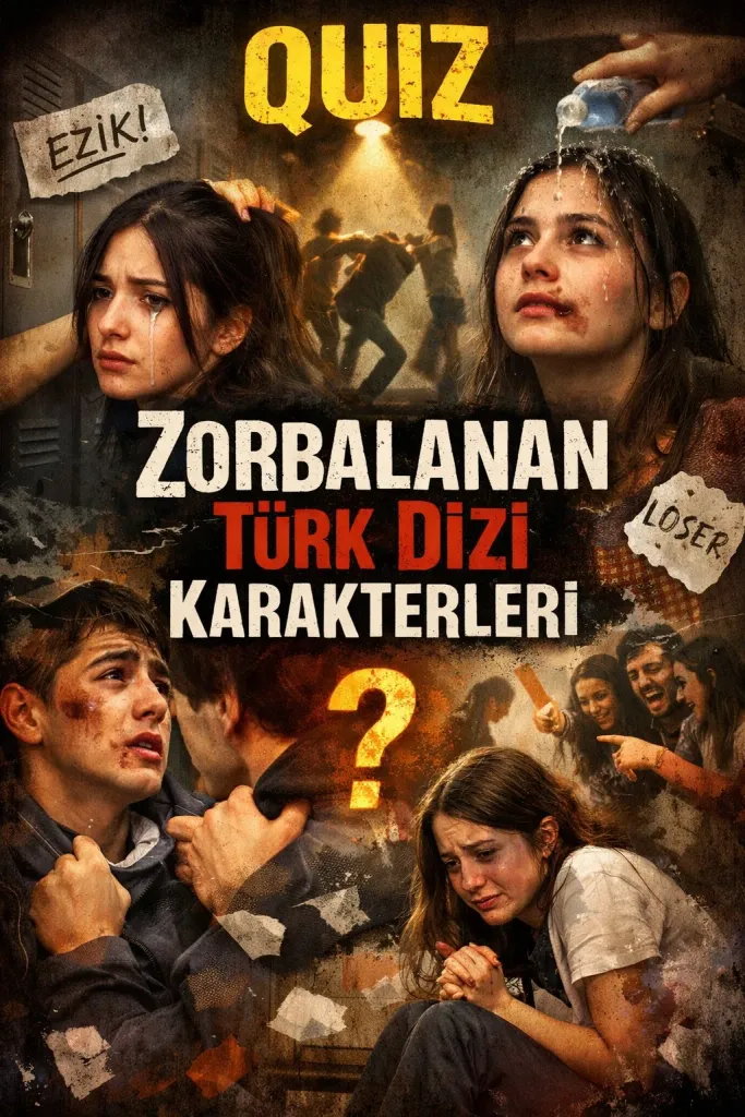 En çok zorbalanan türk dizi, film karakterleri