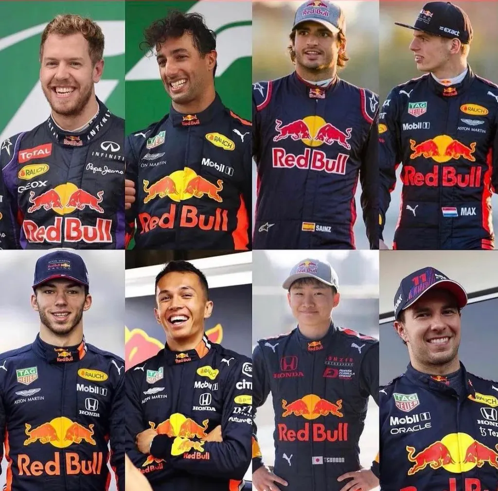 Formel-1-Lieblingsfahrer von Red Bull F1
