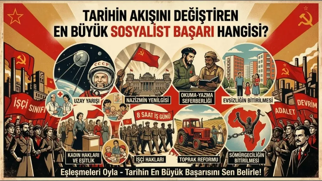 Tarihin akışını değiştiren en büyük sosyalist başarı hangisi?