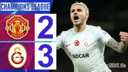 M.United 2-3 Galatasaray UCL Grup Aşaması