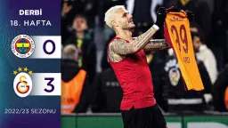 Fenerbahçe 0-3 Galatasaray 18.Hafta