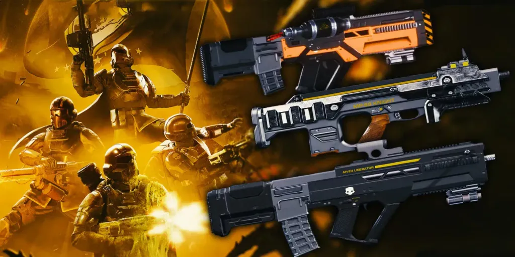 Helldivers 2 Bütün Silahlar