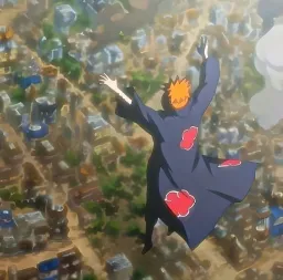 Pain konoha patlatma