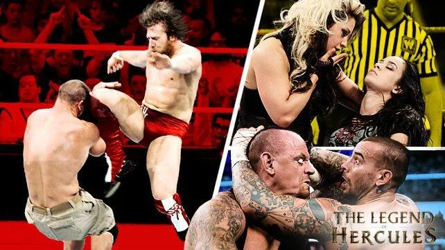 BEST WRESTLING MATCH IN 2013