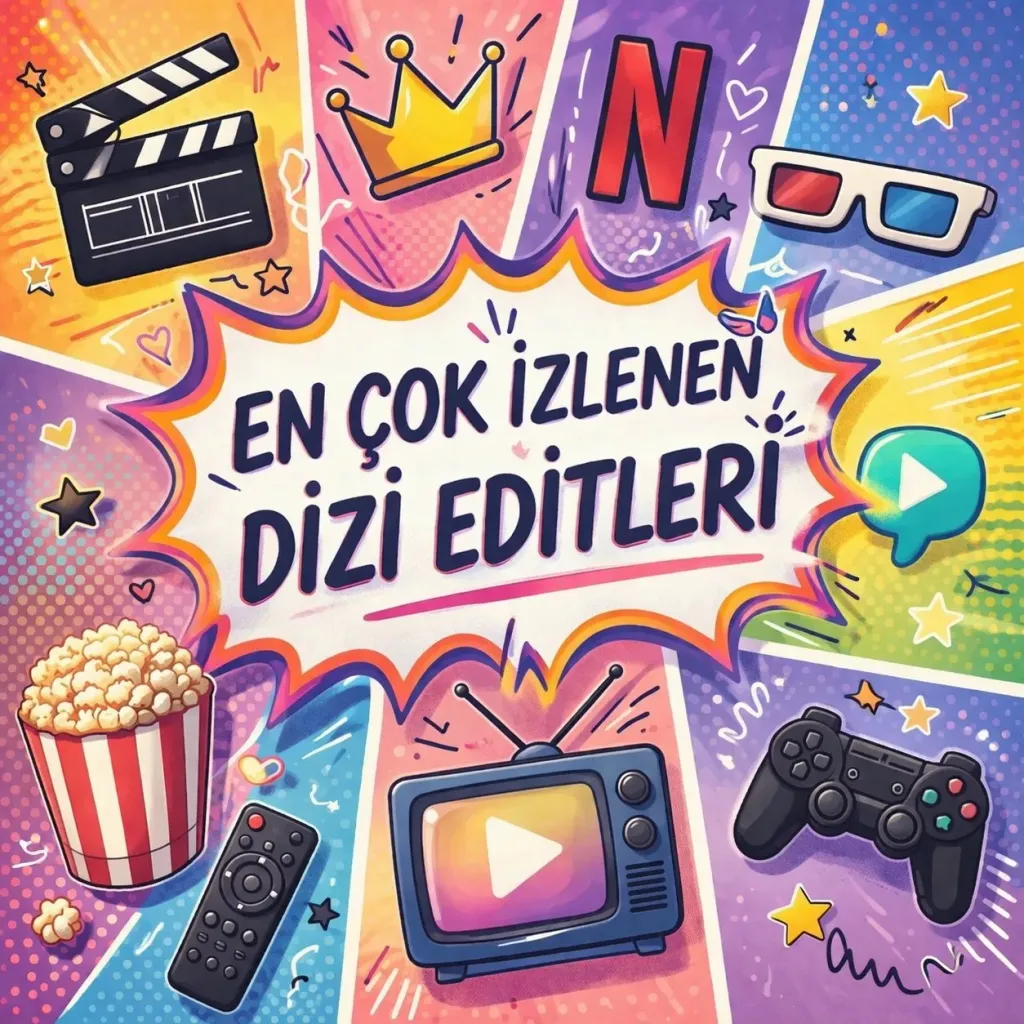 En Çok İzlenen Dizi/Film Editleri (Türk/Yabancı)