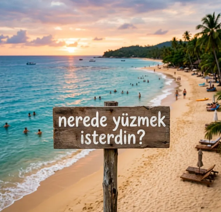Nerede yüzmek isterdin?