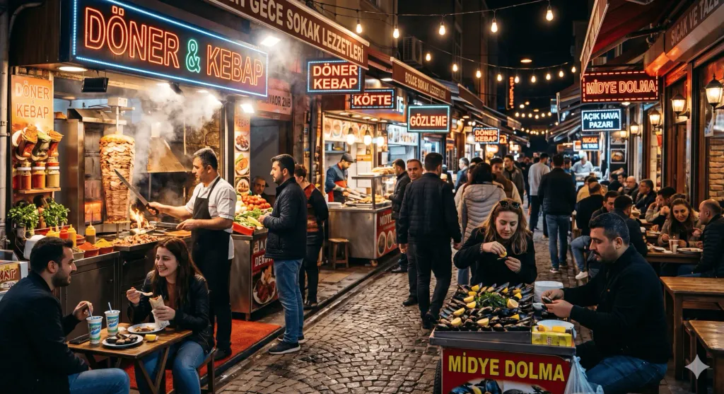 GECE SOKAK LEZZETLERİ!