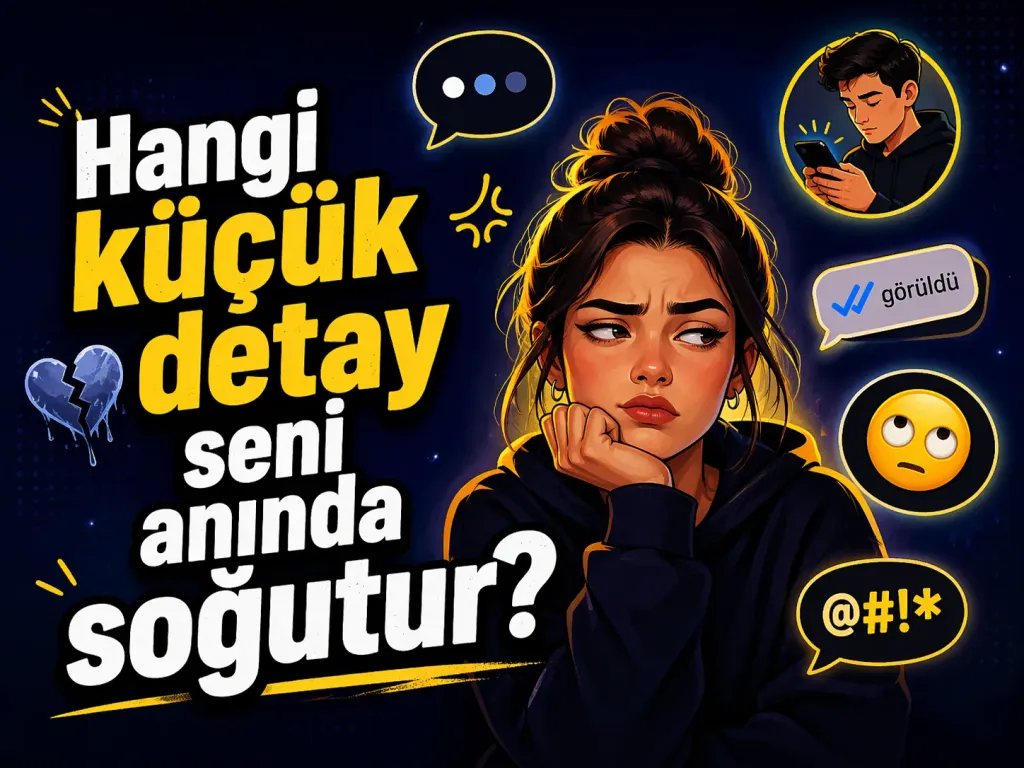 Hangi küçük detay seni anında soğutur?