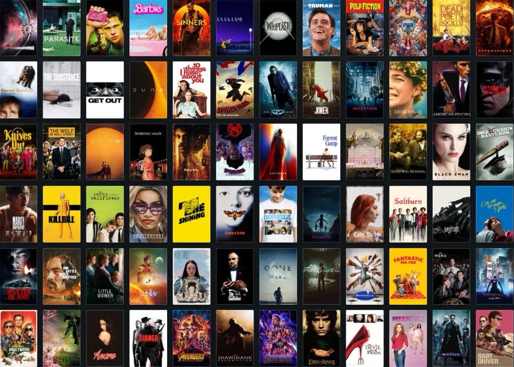 Letterboxd Most Popular Movies (Letterboxd En Popüler Filmler)