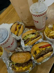 Five Guys burger + fries combo