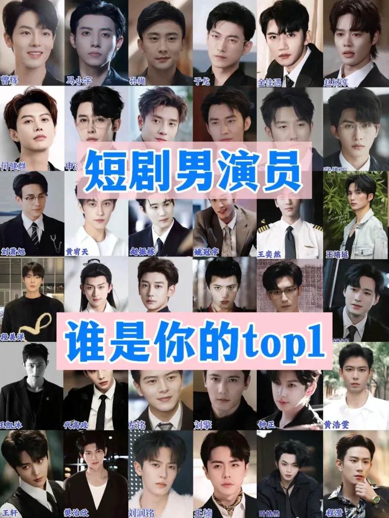 理想型短剧男演员