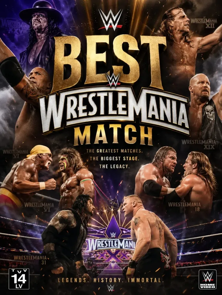 Best 20 Years WWE WrestleMania Match