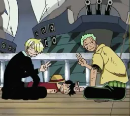 Luffy, Zoro & Sanji