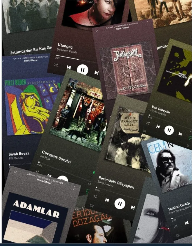 EN İYİ TÜRK ROCK ŞARKISI ( TOP-64)