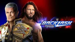 CODY RHODES VS AJ STYLES : BACKLASH 2024
