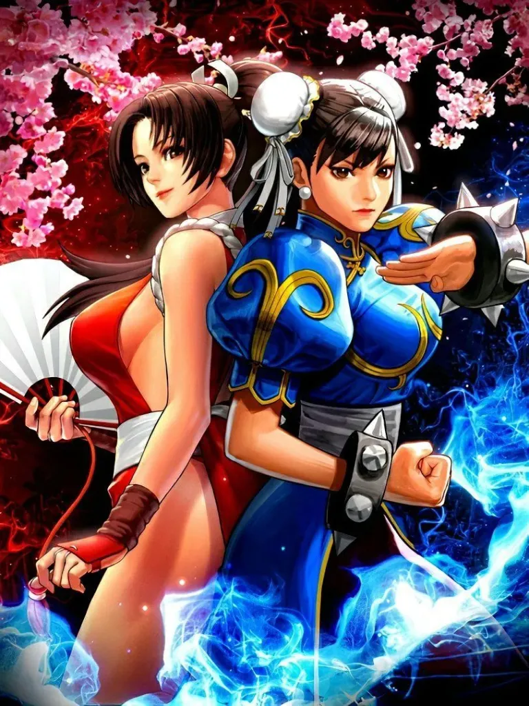 Fighting Game Waifus