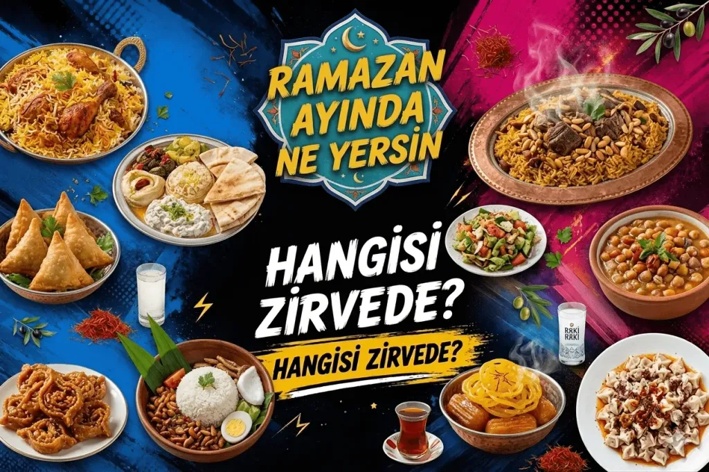 🌙🍽️ RAMAZAN AYINDA ÇOK AÇSIN… İFTARDA NE YERSİN? 🤤🔥