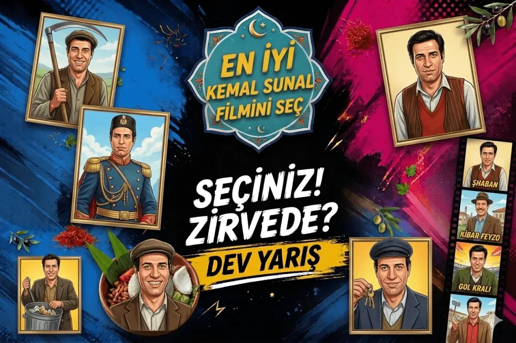 🎬🏆 EN İYİ KEMAL SUNAL FİLMİ TURNUVASI 😂