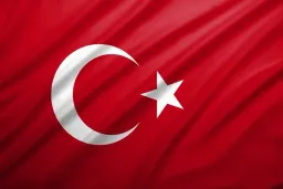 Türkiye - Şehit kanı üzerine yansıyan hilal.