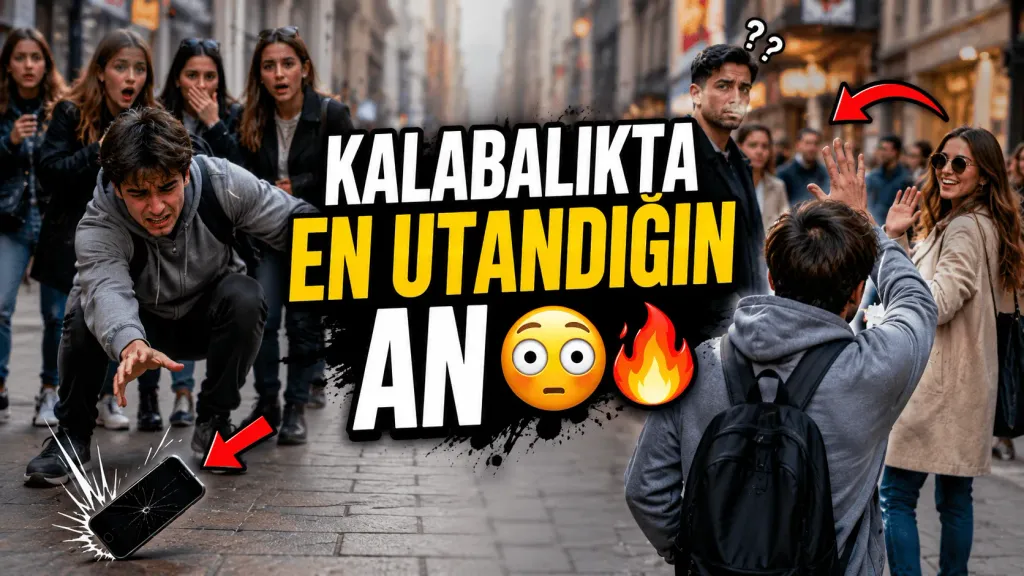 😳🏆 KALABALIKTA EN UTANDIĞIN AN 🔥