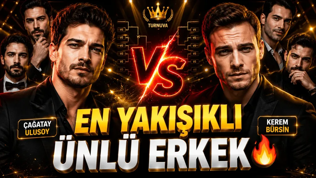 😎🏆 EN YAKIŞIKLI ÜNLÜ ERKEK 🔥