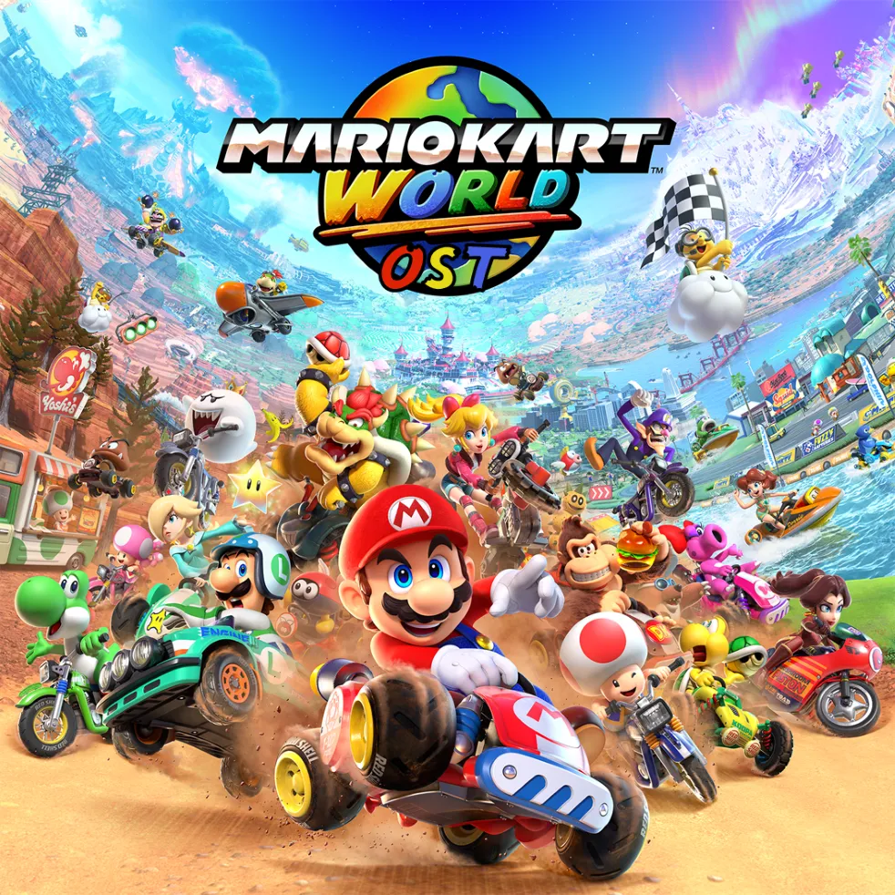 Mario Kart World OST (Tracks + Free Roam)