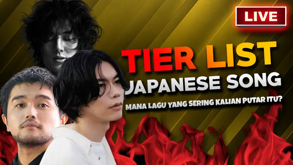 JAPANESE SONG TIER LIST